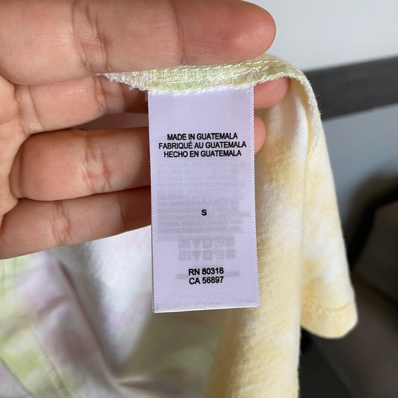 LUCKY BRAND womans graphic T-short sleeve tie dye size small NWT - Picture 9 of 11